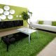 Grüne Deko Inspirationen - Wohnzimmer Wandgestaltung
