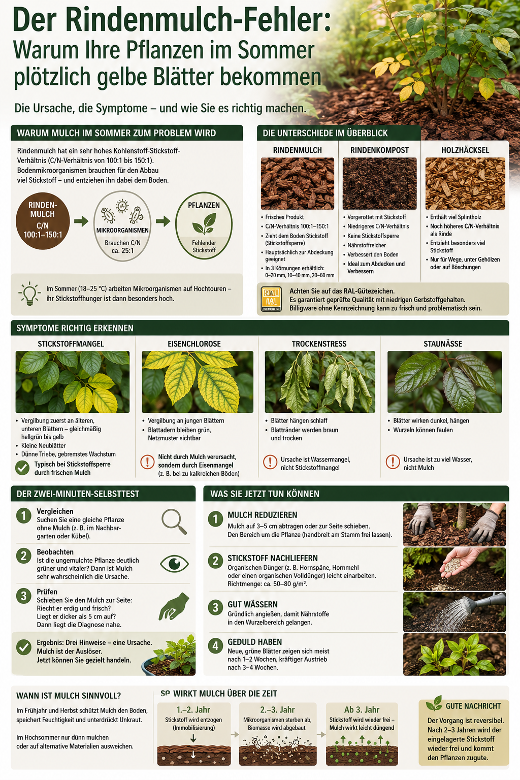 Rindenmulch Rindenmulch Fehler Info