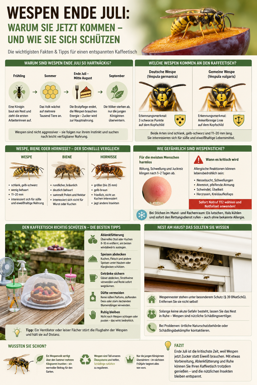 Wespen Info