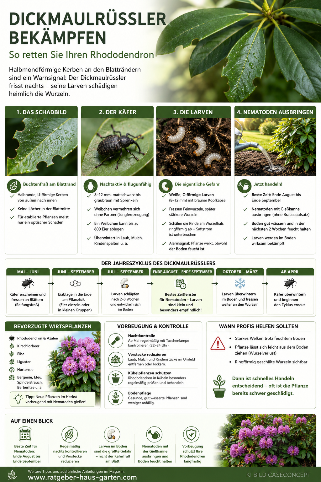 Dickmaulrüssler Info