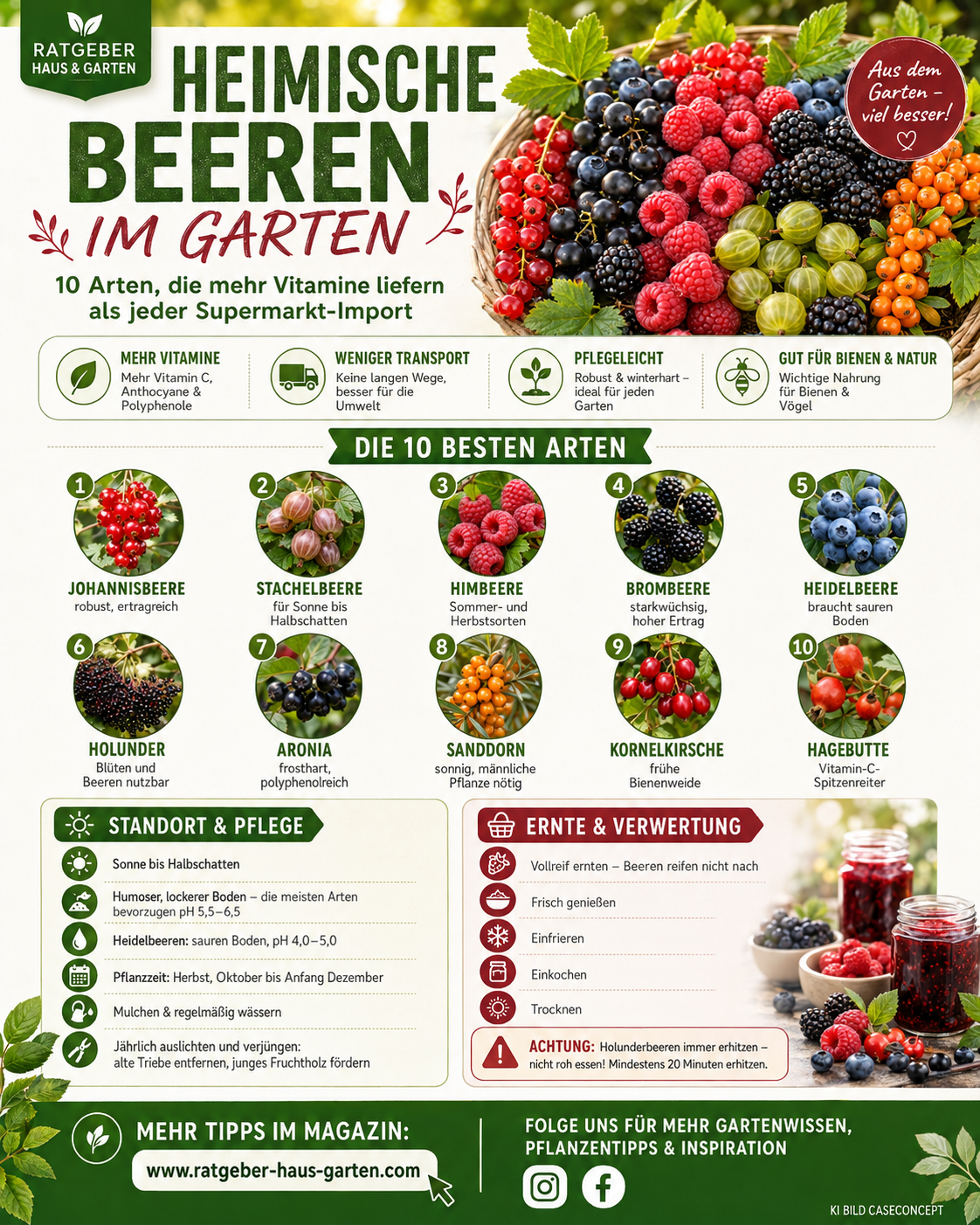 Heimische Beeren Info