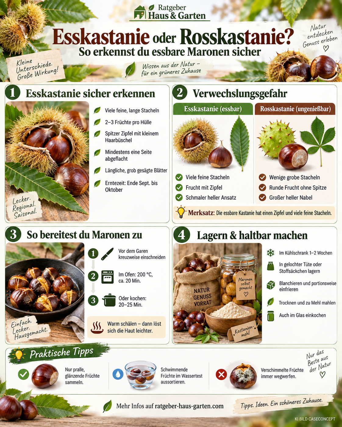 Esskastanie Info