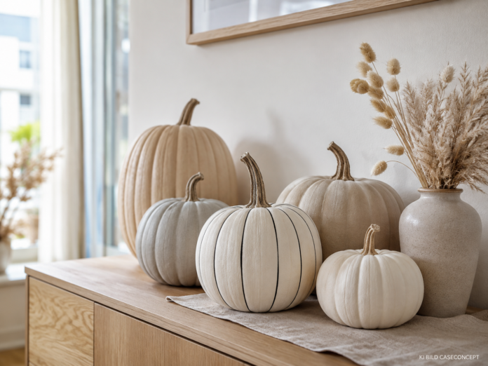 Kürbis bemalen statt schnitzen Der Herbsttrend, der Schimmel keine Chance lässt
