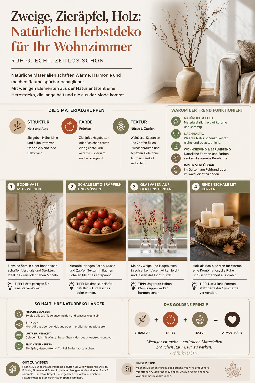 Natur-Dekoration Info
